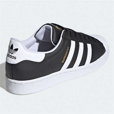 adidas schwarz weiß|Adidas superstar sneakers herren.